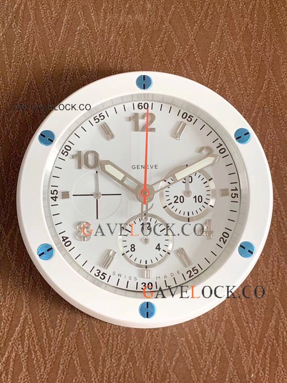 Copy Hublot Big Bang King Power White Wall Clock 34cm